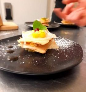 Saumon gravlax et sa chantilly à l'aneth